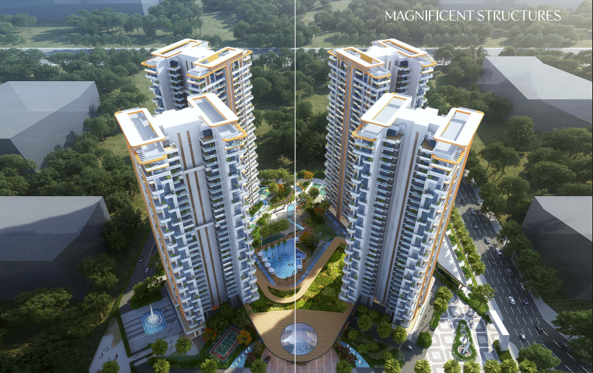 3351 Sq.Ft 3BHK Apartment with Servant in Noble Aurellia Mohali, Sector 8